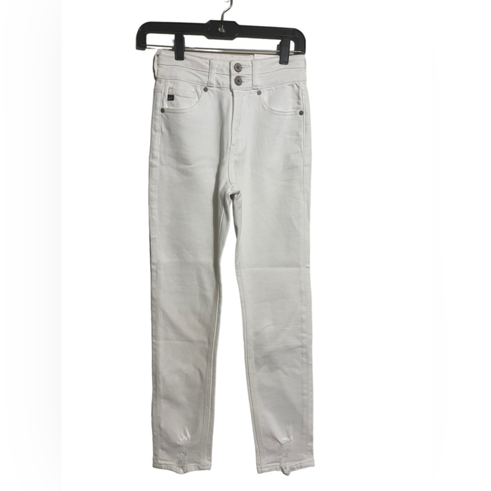 Kancan NWT Skinny Raw Hem Women's Jeans Size W0 23 White